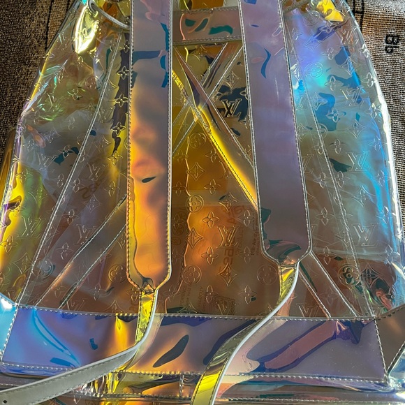 LOUIS VUITTON Monogram Prism Christopher Popup Backpack M44766 - LV Receipt - Picture 2 of 8